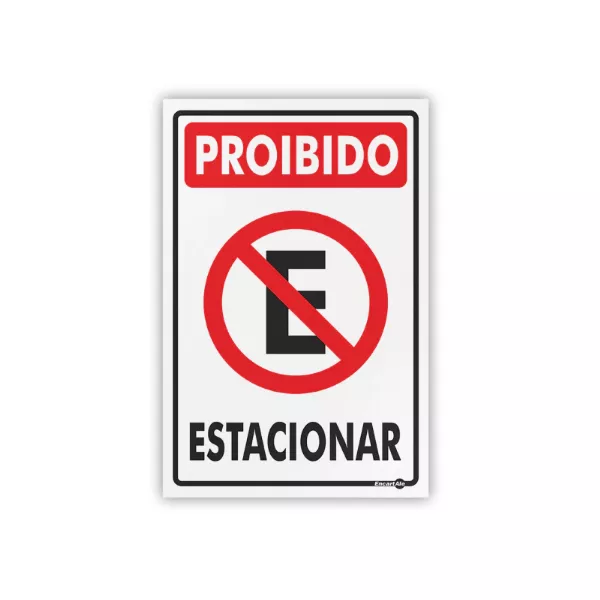 EPC - placa proibido estacionar